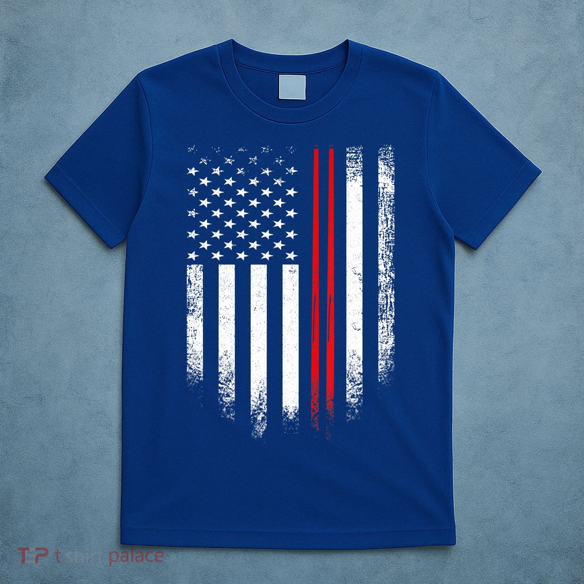 Vintage Usa Billiards Stick American Flag Patriotic Funny Meaningful Gift T-Shirt