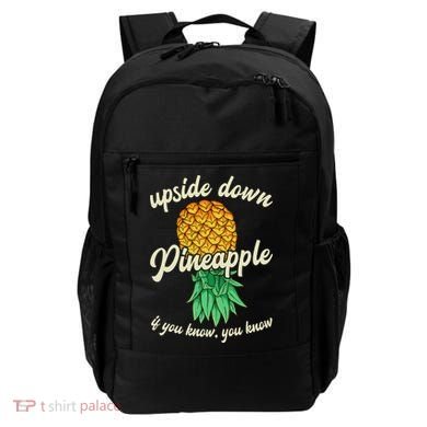 Vintage Upside Down Pineapple Subtle Swinger Gift Backpack
