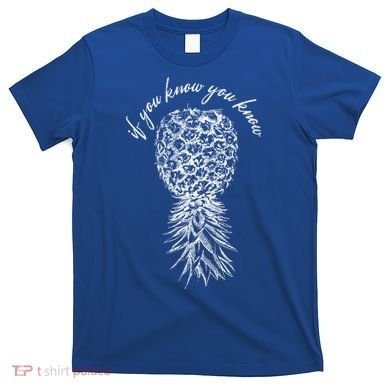 Vintage Upside Down Pineapple Subtle Swinger Gift T-Shirt