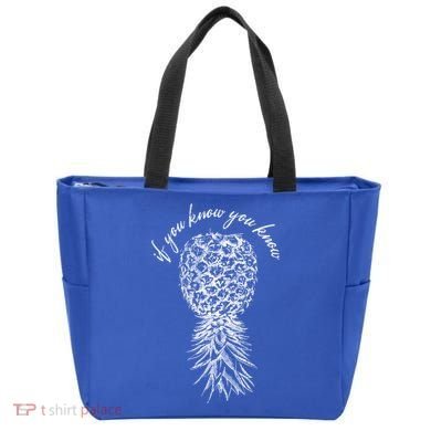 Vintage Upside Down Pineapple Subtle Swinger Gift Tote Bag