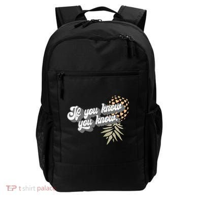 Vintage Upside Down Pineapple Subtle Swinger Cool Gift Backpack