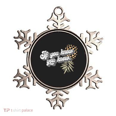 Vintage Upside Down Pineapple Subtle Swinger Cool Gift Ornament