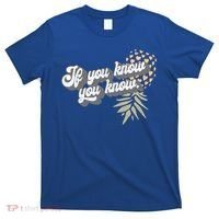 Vintage Upside Down Pineapple Subtle Swinger Cool Gift T-Shirt thumb 0