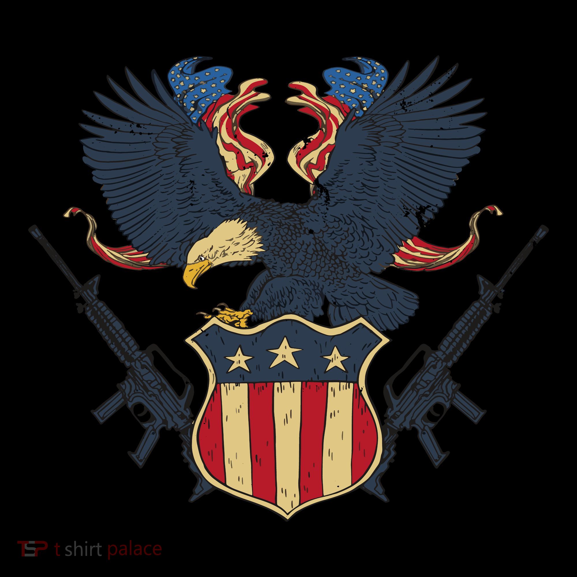 Veteran USA Eagle Bucket Hat