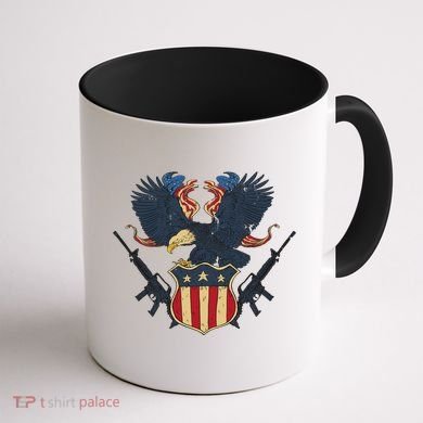 Veteran USA Eagle Coffee Mug back