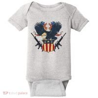 Veteran USA Eagle Baby Bodysuit thumb 0