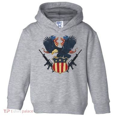 Veteran USA Eagle Toddler Hoodie