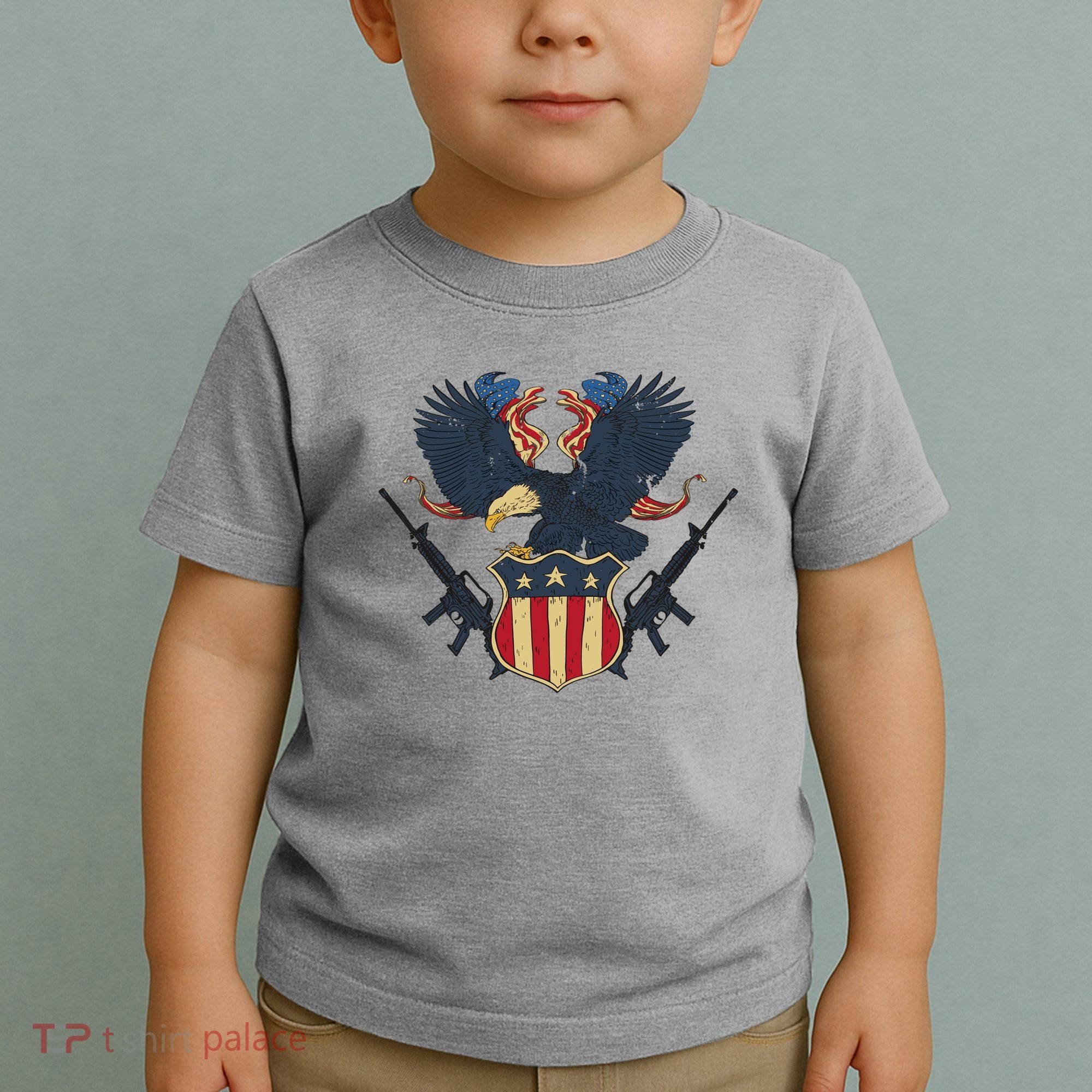 Veteran USA Eagle Toddler T-Shirt