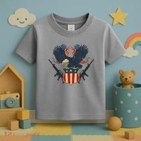 Veteran USA Eagle Toddler T-Shirt thumb 3