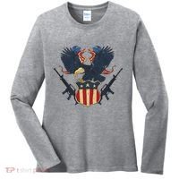 Veteran USA Eagle Women's Long Sleeve Shirt thumb 0