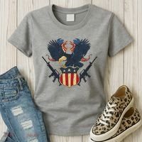 Veteran USA Eagle Women's T-Shirt thumb 3