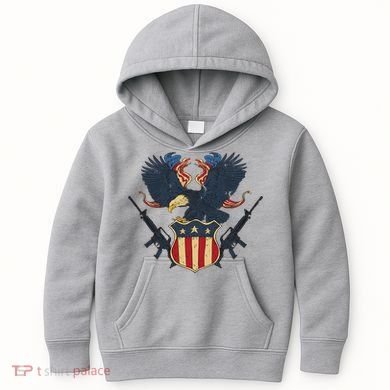 Veteran USA Eagle Kids Hoodie