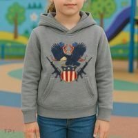 Veteran USA Eagle Kids Hoodie thumb 3