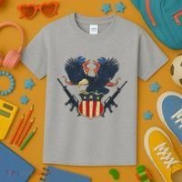 Veteran USA Eagle Kids T-Shirt thumb 3