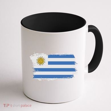 Vintage Uruguay Flag Coffee Mug back