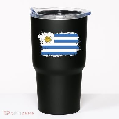Vintage Uruguay Flag Tumbler