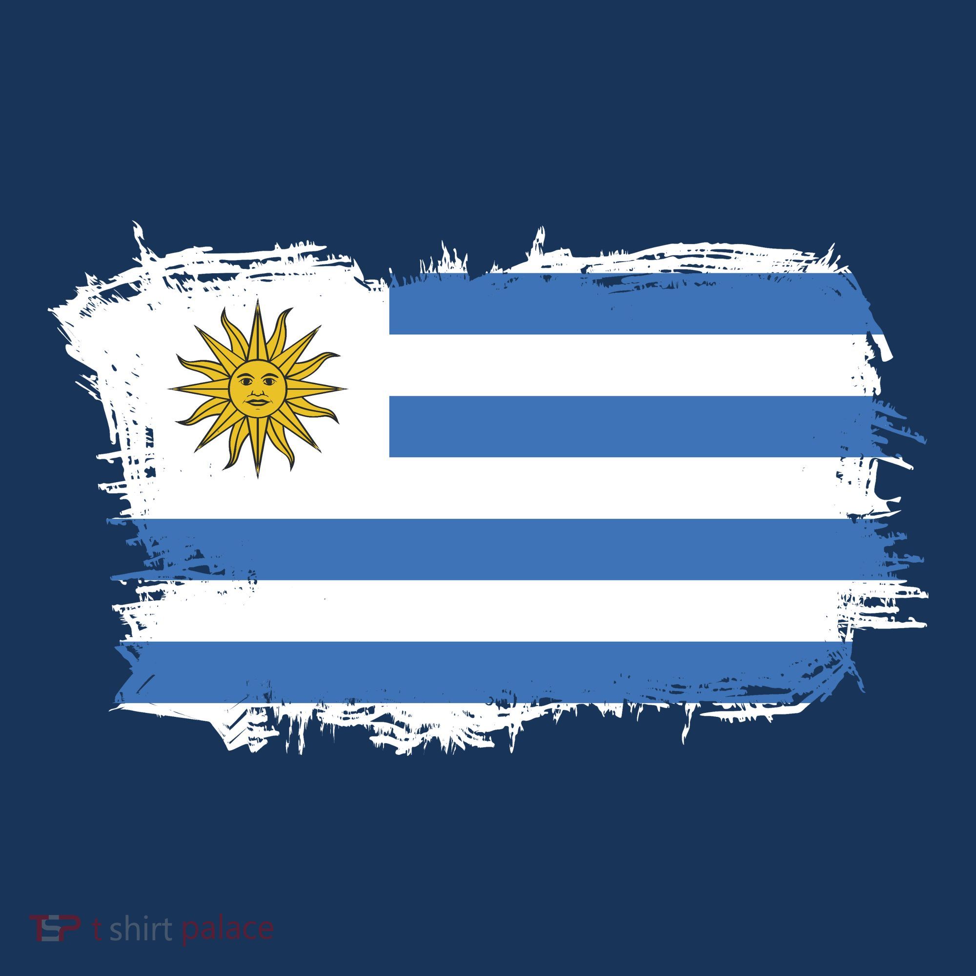 Vintage Uruguay Flag T-Shirt