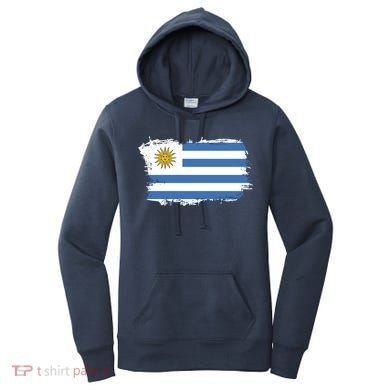 Vintage Uruguay Flag Women's Hoodie