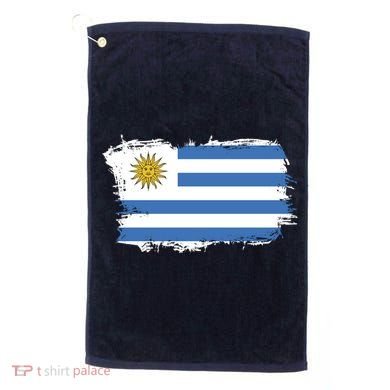 Vintage Uruguay Flag Golf Towel