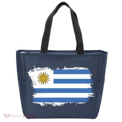 Vintage Uruguay Flag Tote Bag