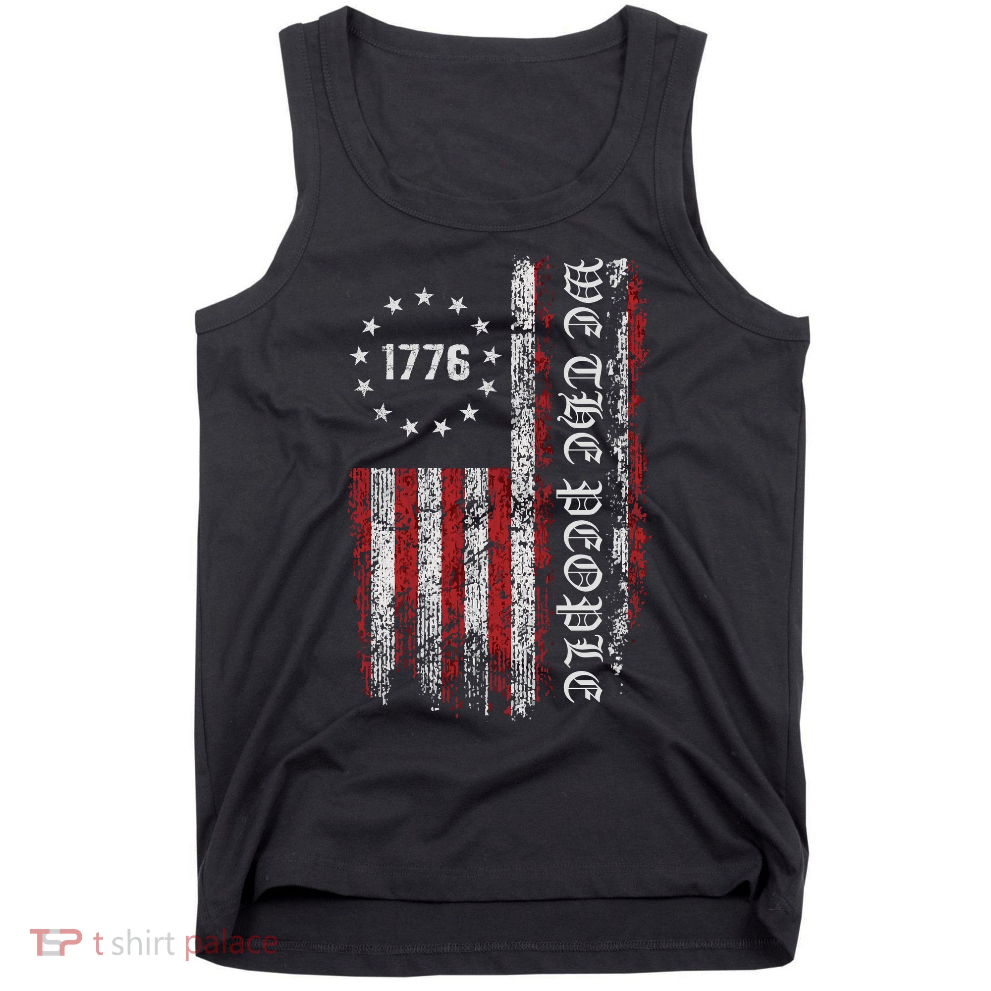 Vintage Us Flag 1776 Tank Top
