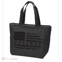Veteran Us Flag Tote Bag thumb 3