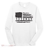 Veteran Us Flag Long Sleeve Shirt thumb 0