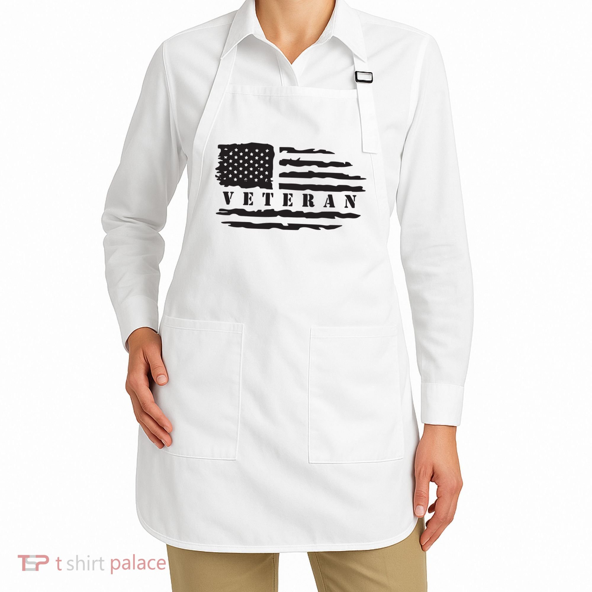 Veteran Us Flag Apron
