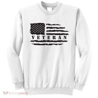 Veteran Us Flag Sweatshirt