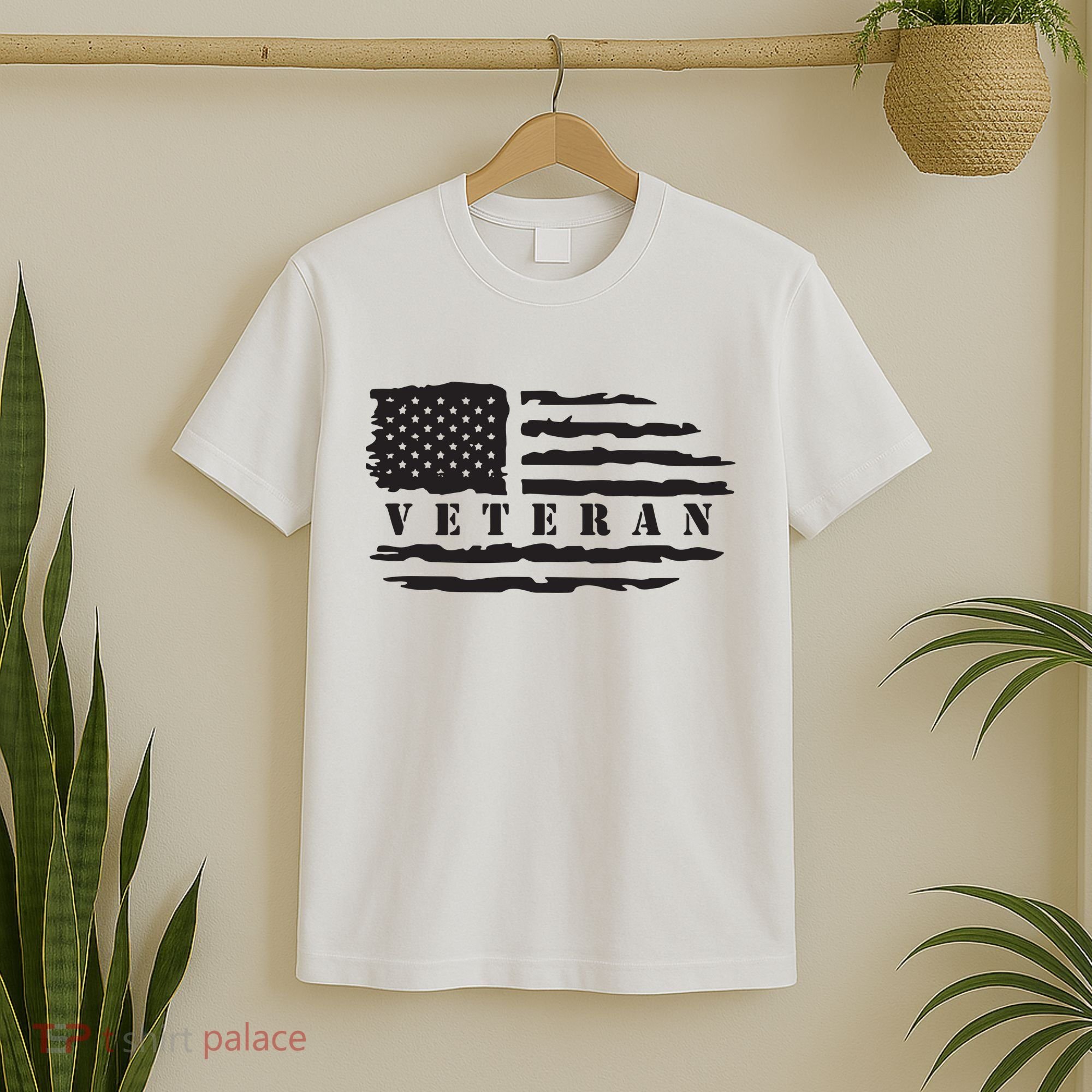 Veteran Us Flag T-Shirt