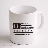 Veteran Us Flag Coffee Mug thumb 1