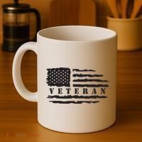 Veteran Us Flag Coffee Mug thumb 4