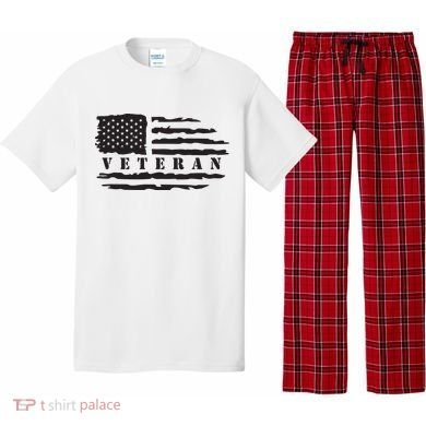 Veteran Us Flag Pajama Set