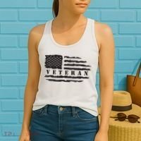 Veteran Us Flag Women's Tank Top thumb 2