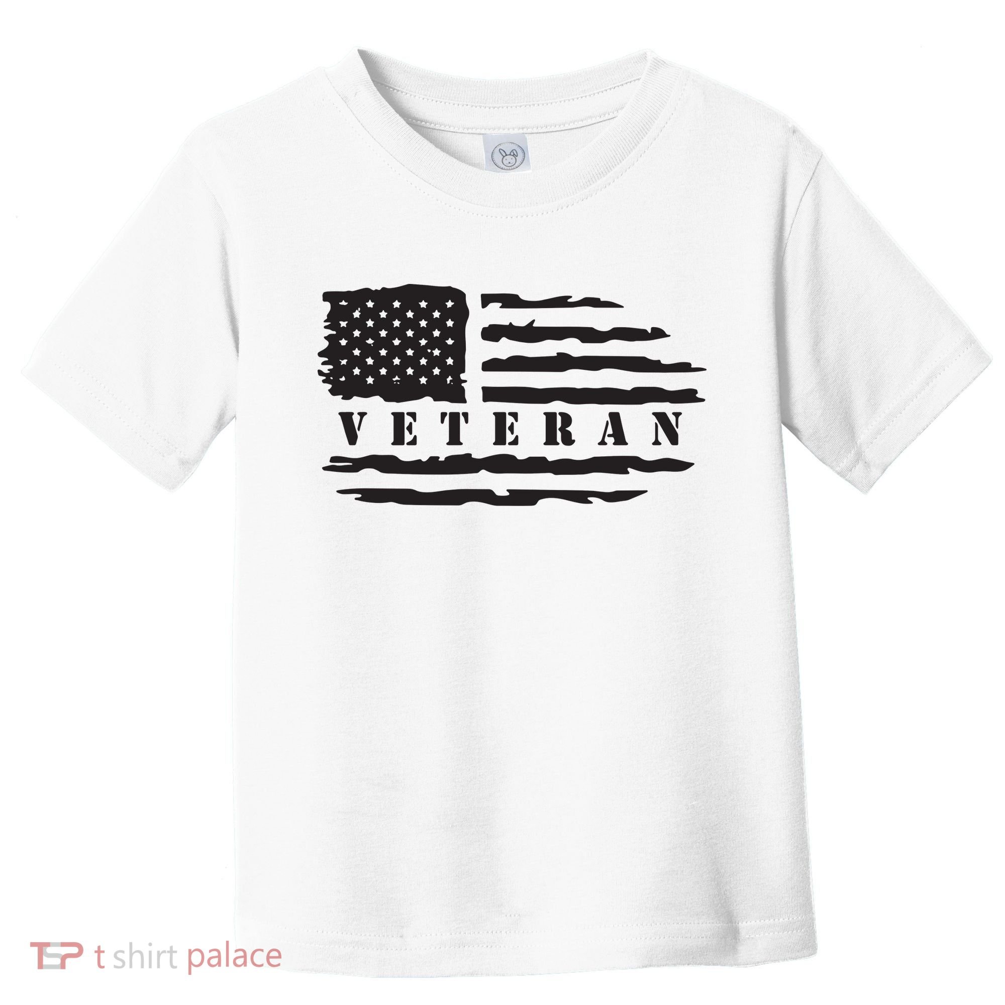 Veteran Us Flag Toddler T-Shirt