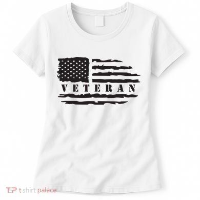 Veteran Us Flag Women's T-Shirt