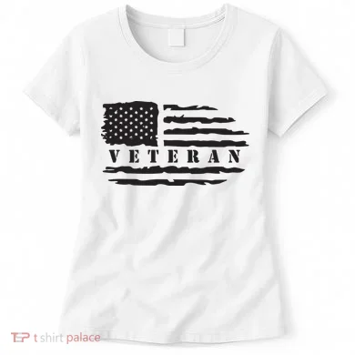 Veteran Us Flag Women's T-Shirt