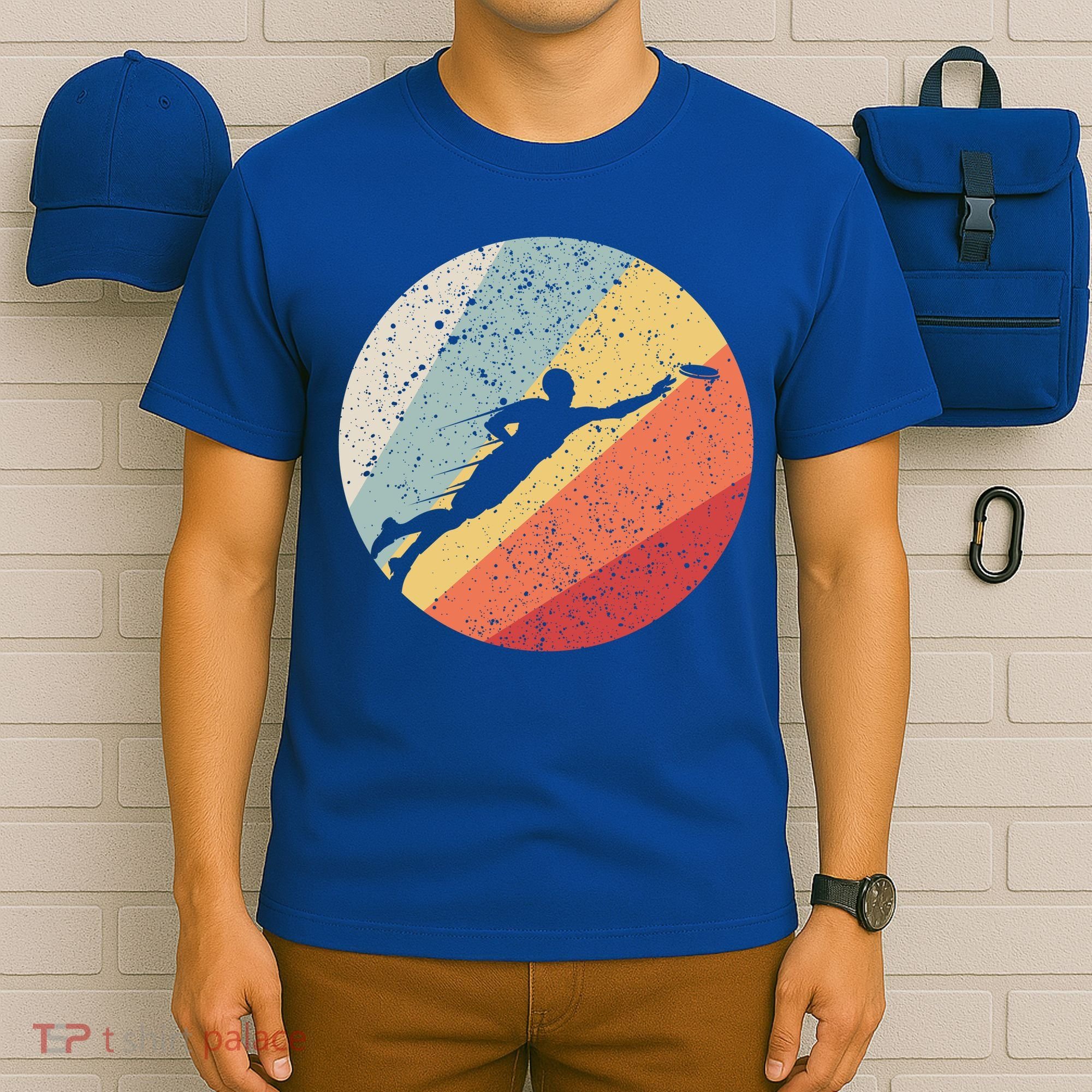 Vintage Ultimate Frisbee Gift For Frisbee Players T-Shirt