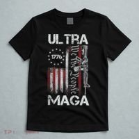 Vintage Usa Flag Ultra Maga Gun Usa T-Shirt thumb 5