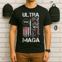 Vintage Usa Flag Ultra Maga Gun Usa T-Shirt thumb 6