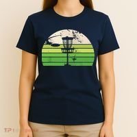 Vintage Ultimate Frisbee Disc Golf T-Shirt thumb 4
