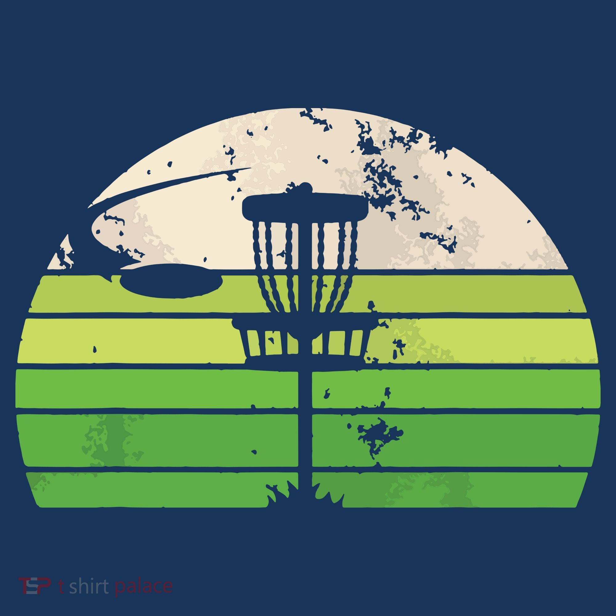 Vintage Ultimate Frisbee Disc Golf T-Shirt