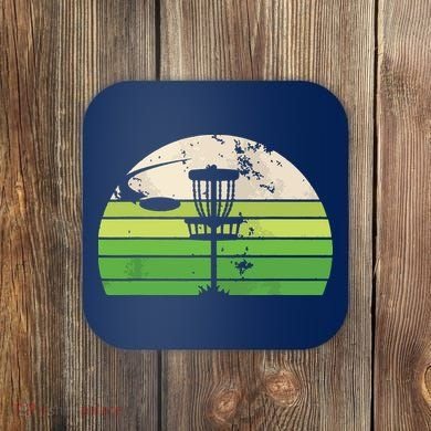 Vintage Ultimate Frisbee Disc Golf Coaster