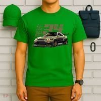 Vintage Urban Green Legendary Skyline R34 Jdm T-Shirt thumb 6