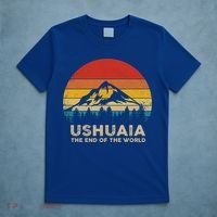 Vintage Ushuaia Great Gift Argentina Souvenir Great Gift T-Shirt thumb 5