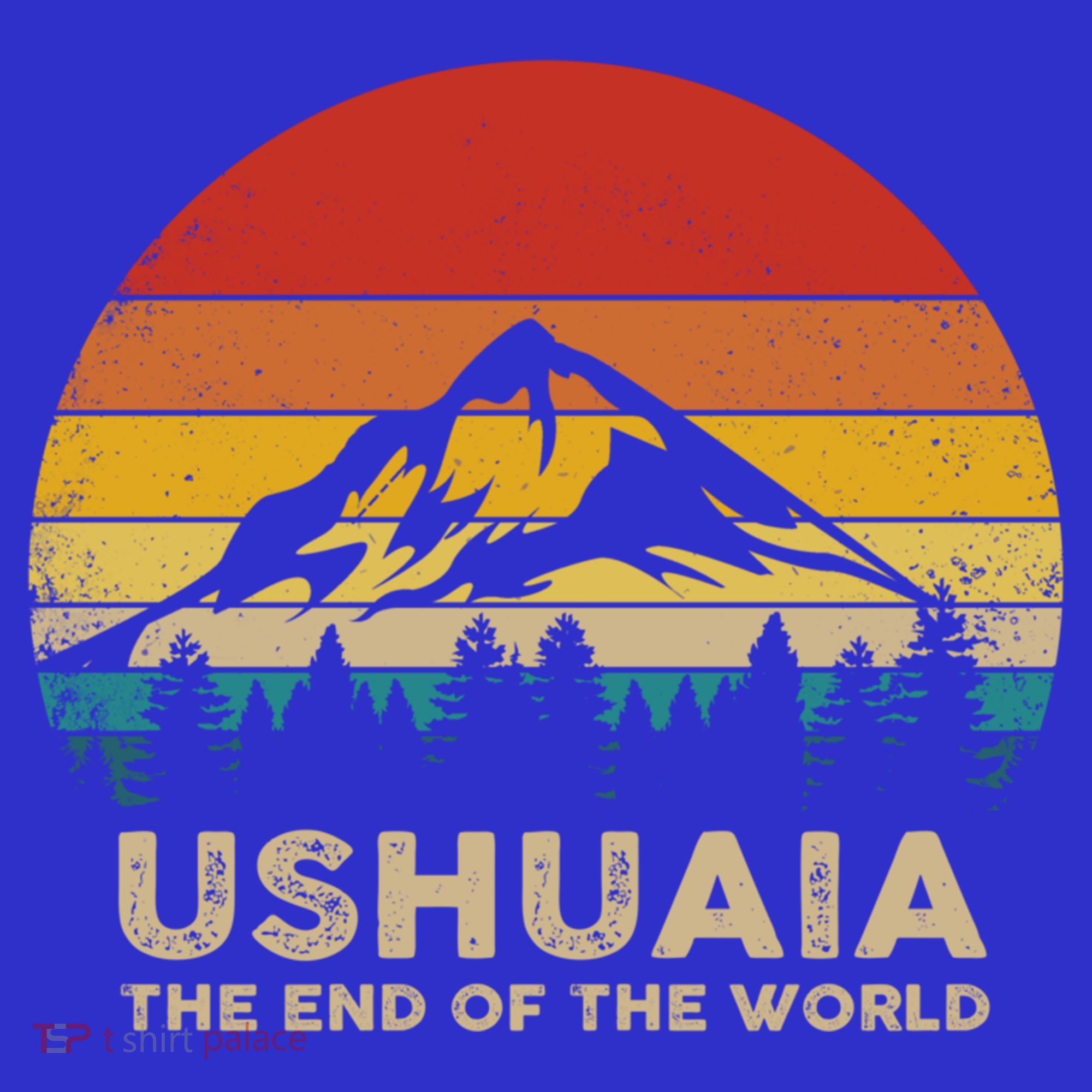 Vintage Ushuaia Great Gift Argentina Souvenir Great Gift T-Shirt