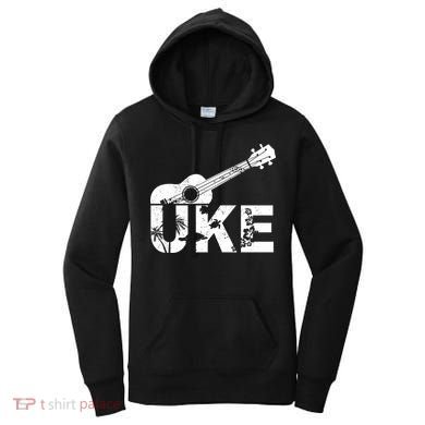 Vintage Uke Hawaiian Ukulele Women's Hoodie