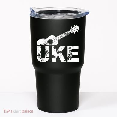 Vintage Uke Hawaiian Ukulele Tumbler