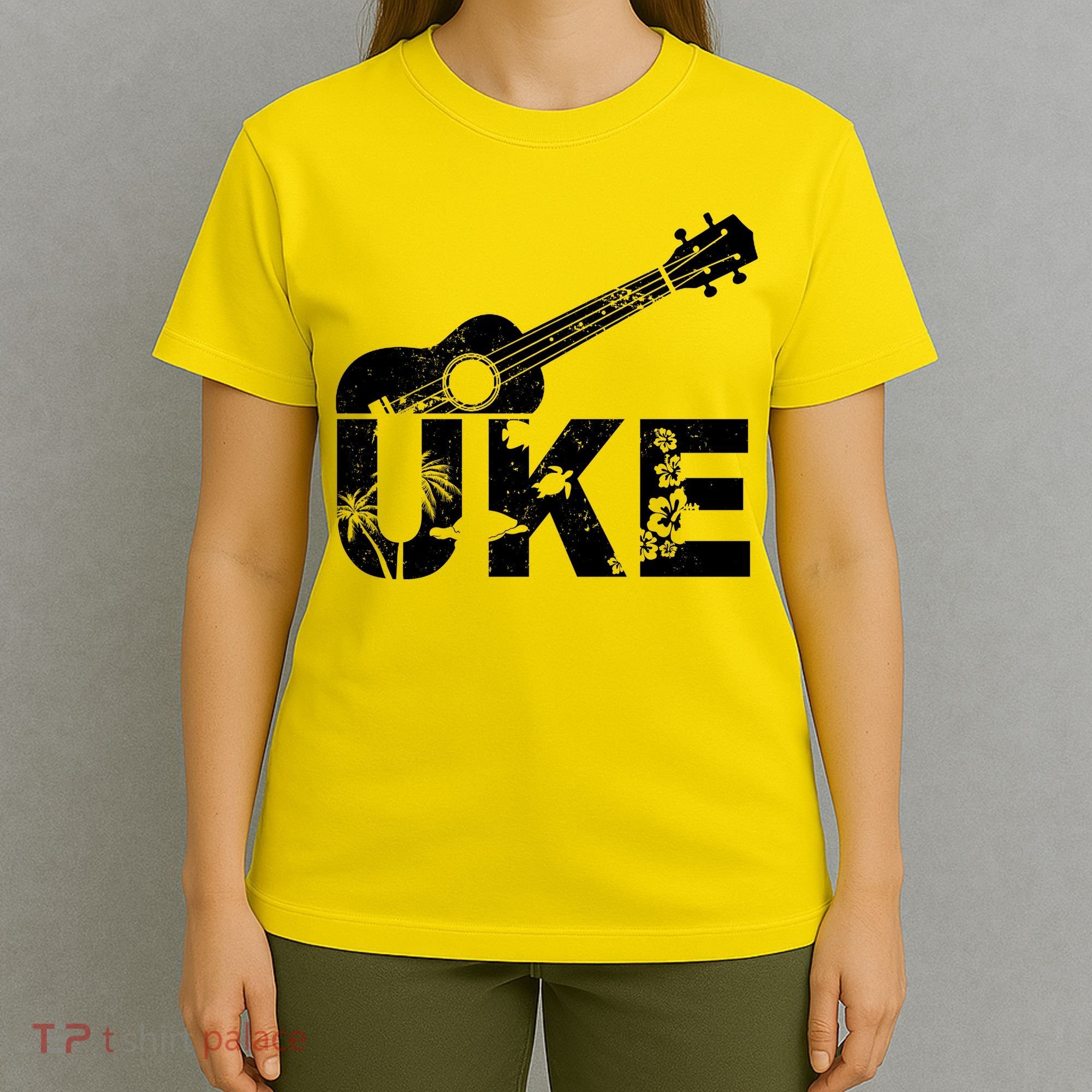 Vintage Uke Hawaiian Ukulele T-Shirt
