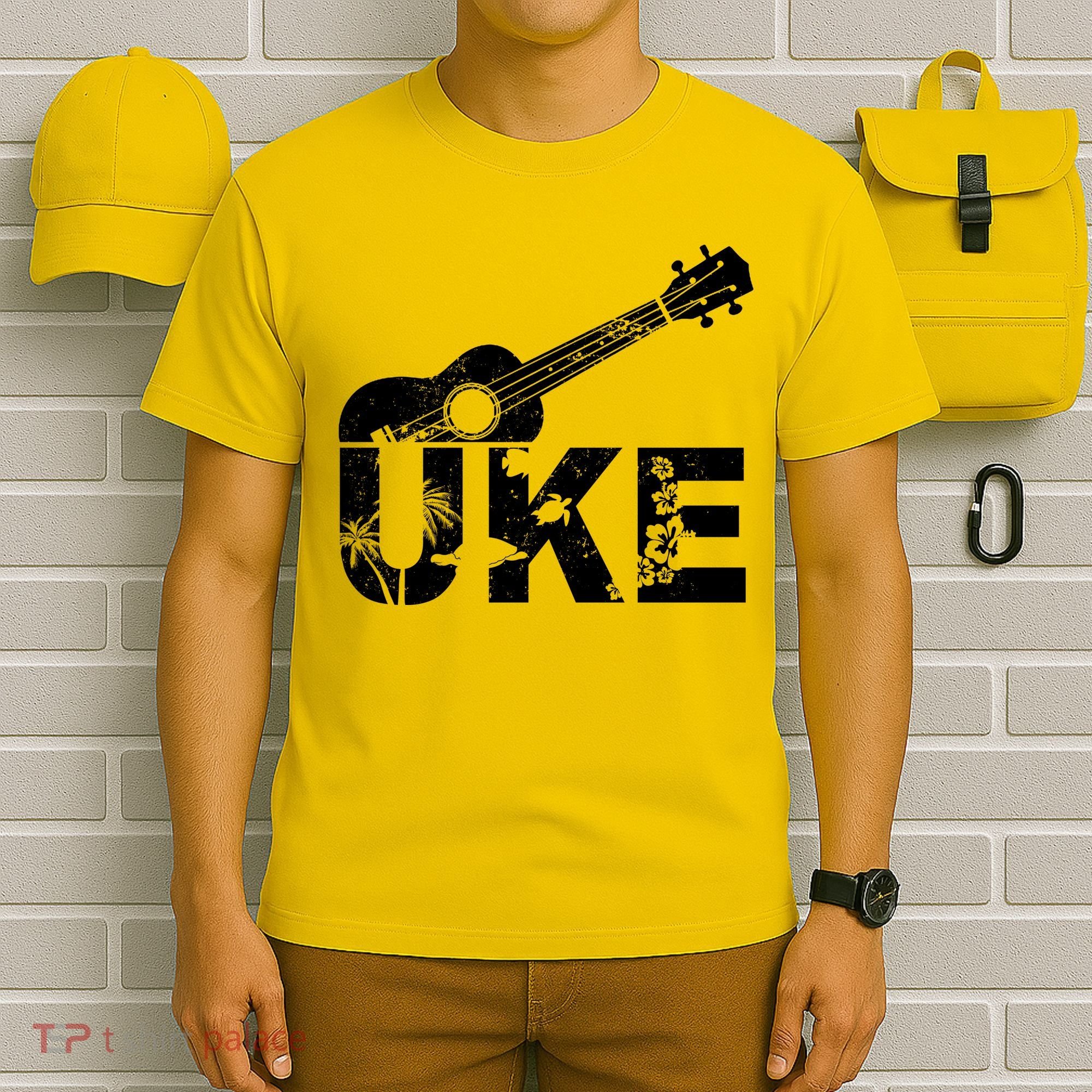 Vintage Uke Hawaiian Ukulele T-Shirt